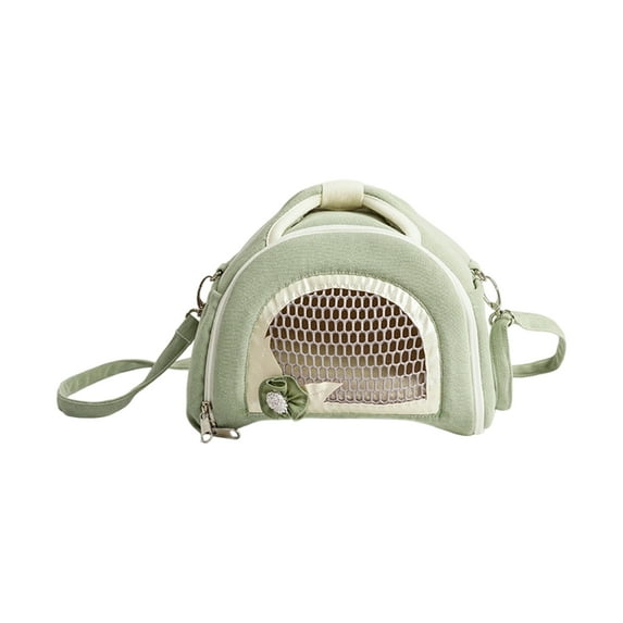 Crossbody Visible Pet Carrier For Small Pet, Breathable & Warm Portable Anti-Lost Outdoor Pet Backpack With Adjustable Strap For Veterinary Visits, Daily Walks And Outdoor