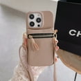 thumbnail image 1 of Crossbody Wallet Case for iPhone 13 Pro Max, RFID Blocking PU Leather Zipper Handbag Purse Flip Cover, Kickstand Folio Case with Card Slots Holder Wrist Strap Lanyard, 1 of 6