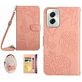 Crossbody Wallet Cover for Motorola Moto G Stylus 5G (2024),Flower Crossbody Wallet Cover for Motorola Moto G Stylus 5G (2024),Flower