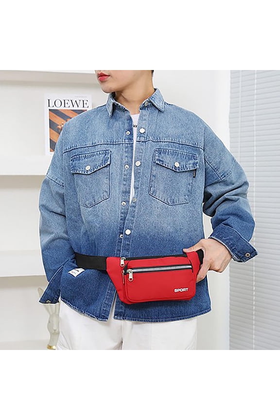 Crossbody for Men&Women,Waist Bag & Hip Bum Bag with Adjustable Strap for Outdoors Workout Traveling Casual Running Hiking Cycling