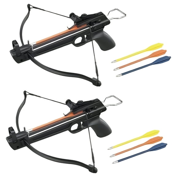 Crossbow 150 FPS Crossbow with 5 Plastic Arrow (Black)