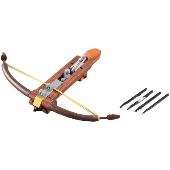 Crossbow Replica MOC Building Blocks Weapon Display Model