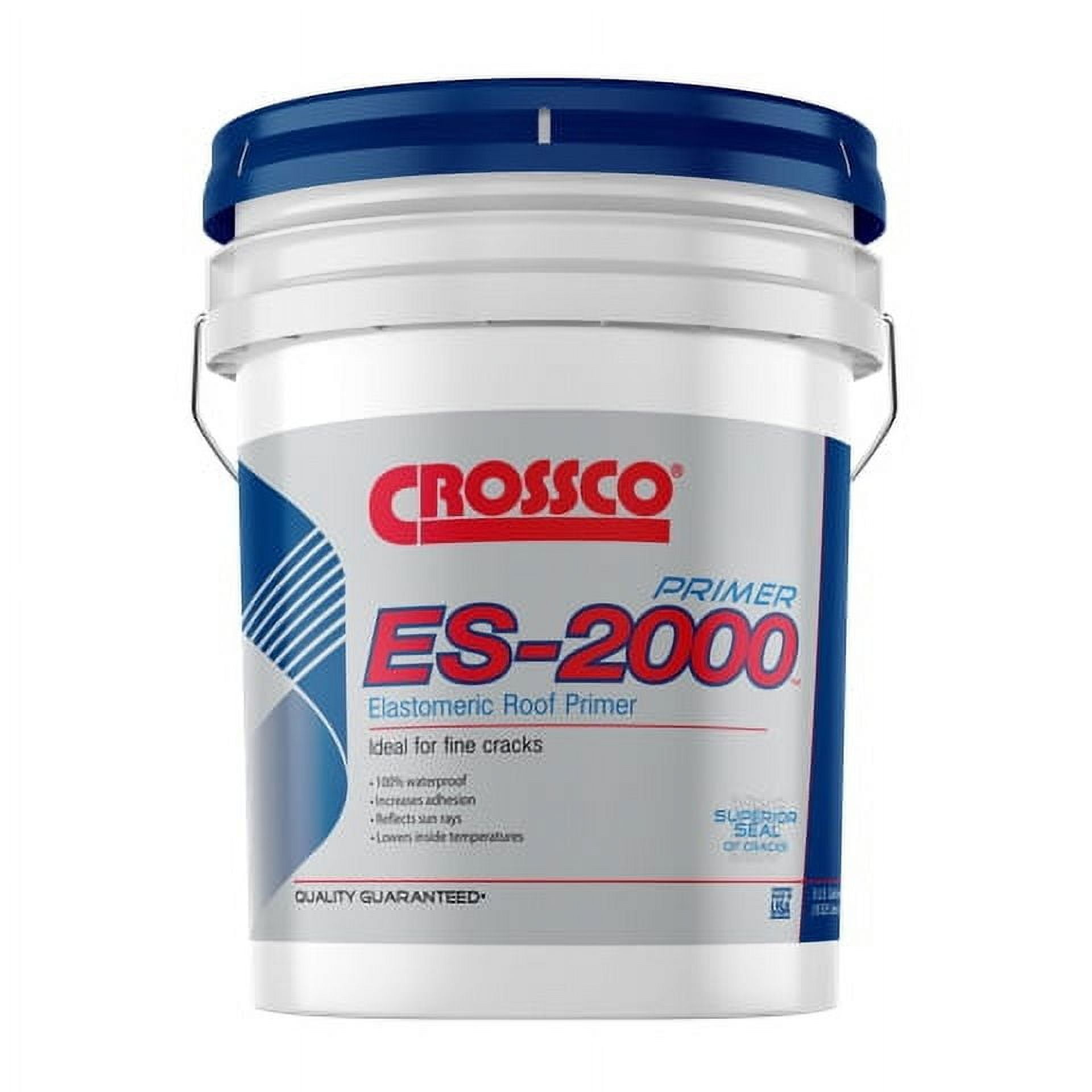 Crossco RS060-2, Elastomeric Roof Primer, Clear Industrial Sealant, 5 ...