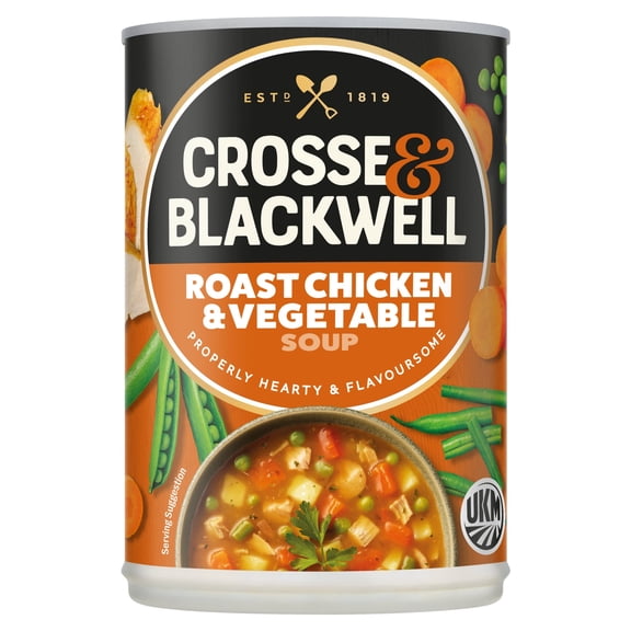 Crosse & Blackwell Roast Chicken & Vegetable Soup 400g, Imported from Britain