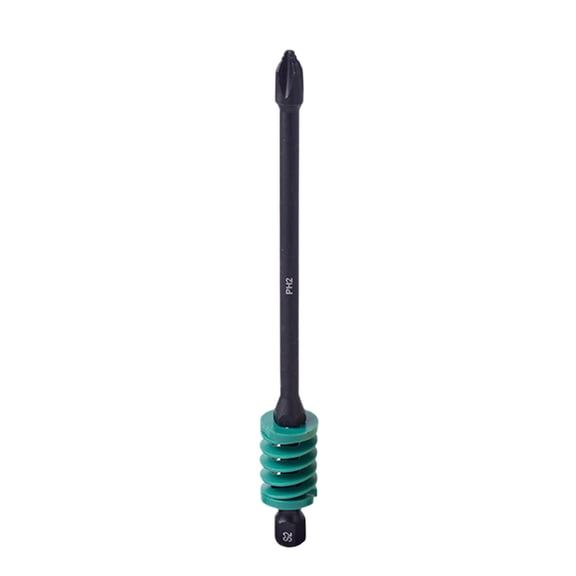 Crossed Bit Black Finish Corrosions Resistant Hexagonal 6.35mm Shank for Efficient Screwdriving Task