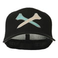 thumbnail image 1 of Crossed Golf Tees Embroidered Trucker Cap - Black OSFM, 1 of 5