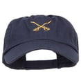 thumbnail image 1 of Crossed Swords Embroidered Low Cap - Navy OSFM, 1 of 5