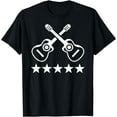thumbnail image 1 of Crossed guitars T-Shirt, 1 of 3