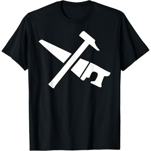Crossed saw and hammer T-Shirt