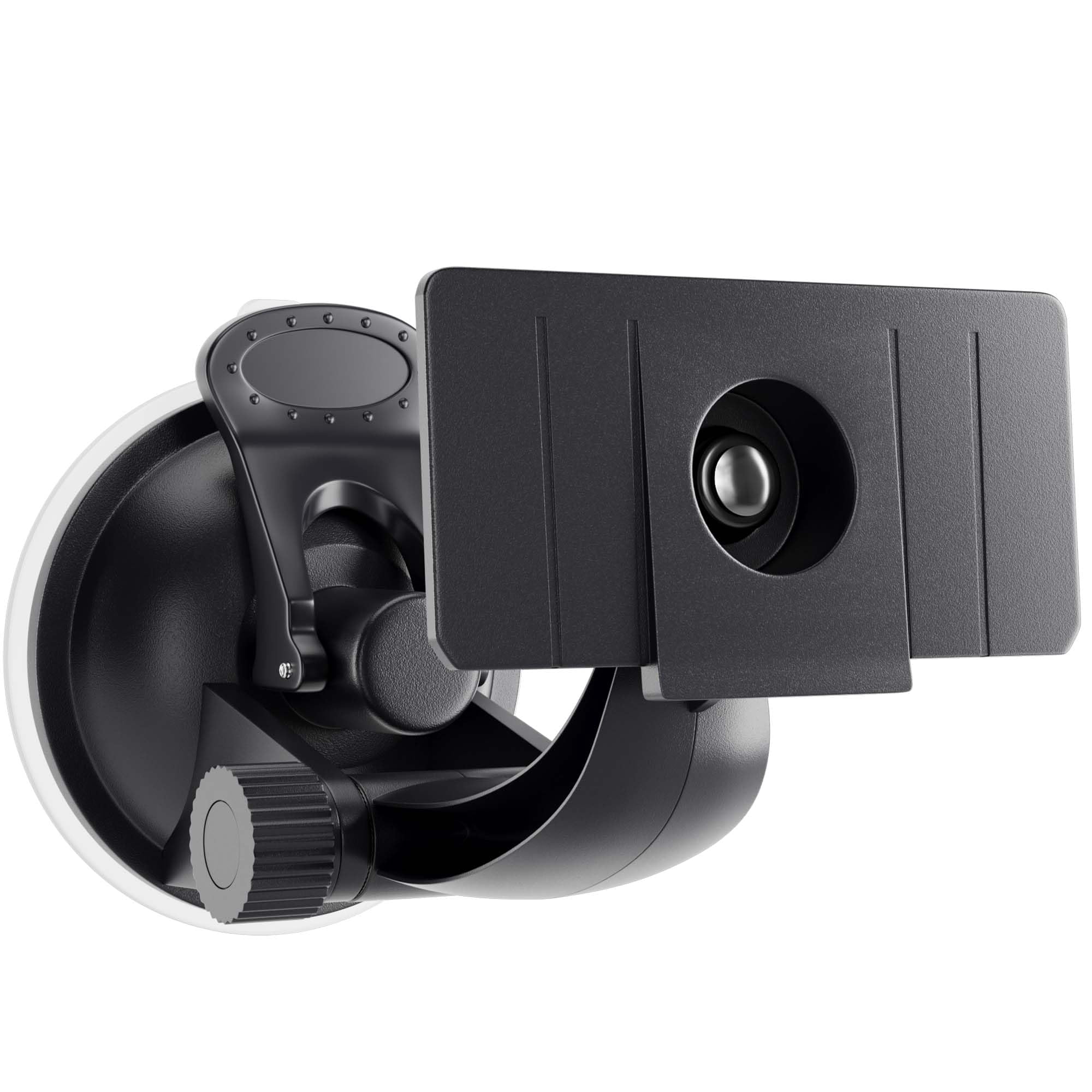 Ramtech Universal Suction Cup Mount For Garmin Handheld GPS – Flexible Arm Mount With Bonus Wrist Strap