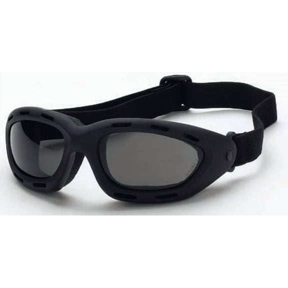 Crossfire 91352AF Element Safety Goggles Smoke Anti-fog Lens - Adjustable Elastic Strap