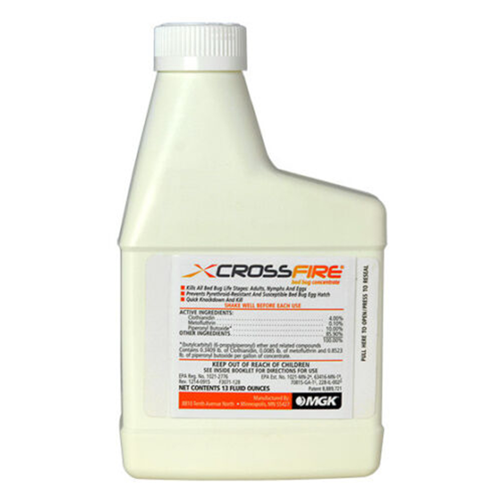 Crossfire Bed Bug Concentrate 13 oz MGK Pest Control Bed Bug Killer