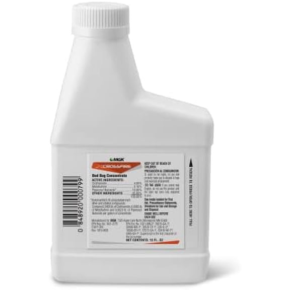 Crossfire Bed Bug Concentrate | 13 oz | Non-Staining | Kills Pyrethroid-Resistant Bed Bug Strains