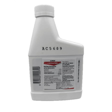 Crossfire Bed Bug Killer Concentrate Insecticide 13 oz, Clear MGK 1852