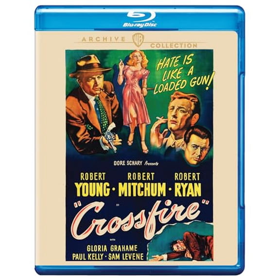 Crossfire (Blu-ray) William Phipps Sam Levene Richard Benedict Robert Young George A. Cooper