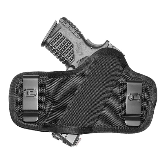 Crossfire CRFCLPONSA1S2 Clip-On 2"-2.5" Sub-Compact 1680D Ballistic Nylon Black