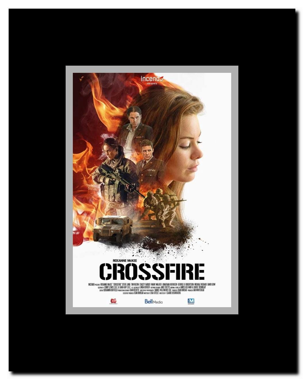 Crossfire Framed Movie Poster