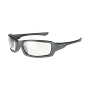 M6A, Safety Glasses, Anti-Scratch, Light Gray Lens, Gray Frame, Full-Frame 201615