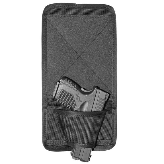 Crossfire Shooting Gear CRFDFNDSA1 The DefenderBedside Size OSFA Black Ballistic Nylon Ambidextrous