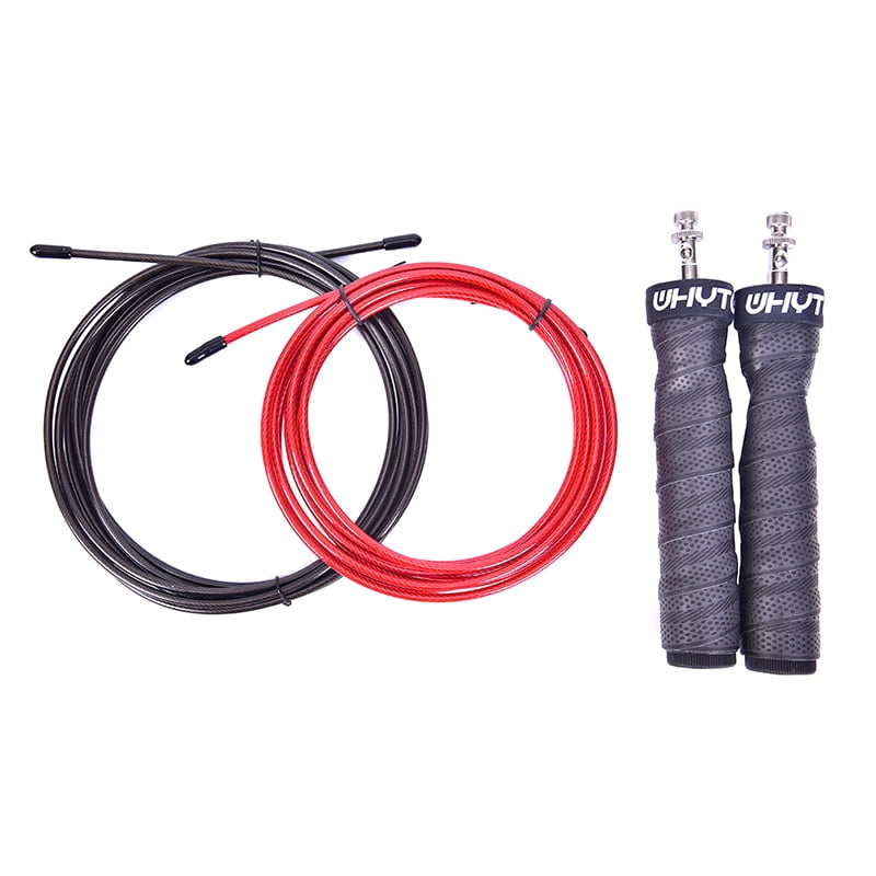 Crossfit Jump Rope Speed & Weighted Jump Ropes with Speed Cable Ball ...