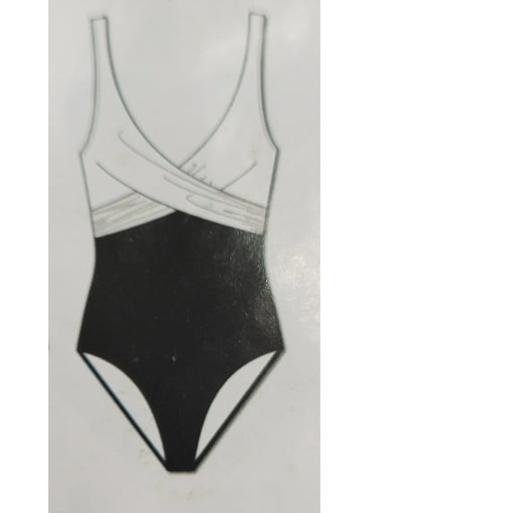 Crossfront 1 Piece Swimwear