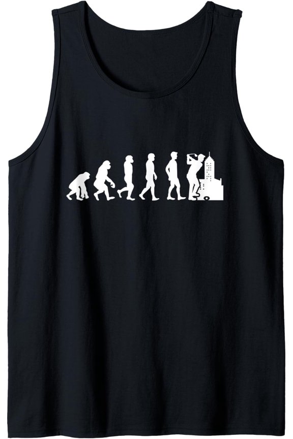 Crossgolf Evolution X-Golf Player With Golf Ball Tank Top Size S-3XL