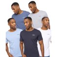 thumbnail image 1 of Crosshatch Mens Basicnatural T-Shirt (Pack of 5), 1 of 4