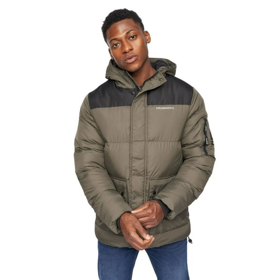 Crosshatch Mens Bentlays Hooded Jacket