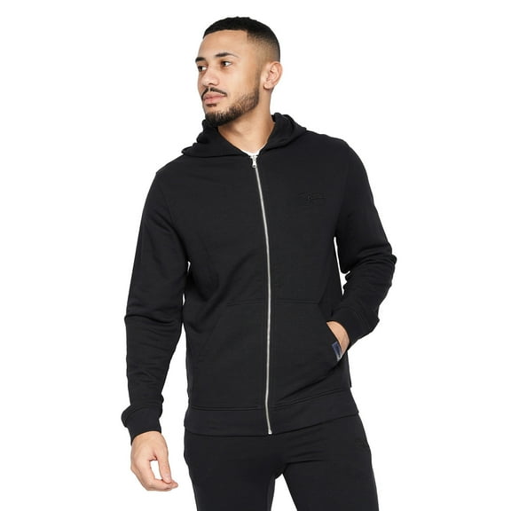 Crosshatch Mens Braxson Full Zip Hoodie