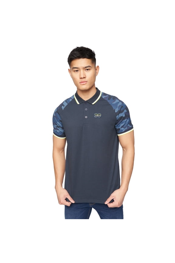 Mens Cramdark Camo Polo Shirt