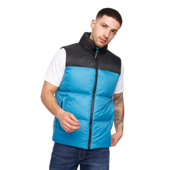 Crosshatch Mens Demerley Contrast Panel Vest