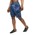 thumbnail image 1 of Crosshatch Mens Jimster Camo Cargo Shorts, 1 of 4