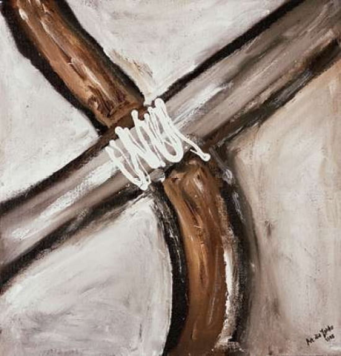 Crossing Band I Canvas Art - Art die Zakko (24 x 24)