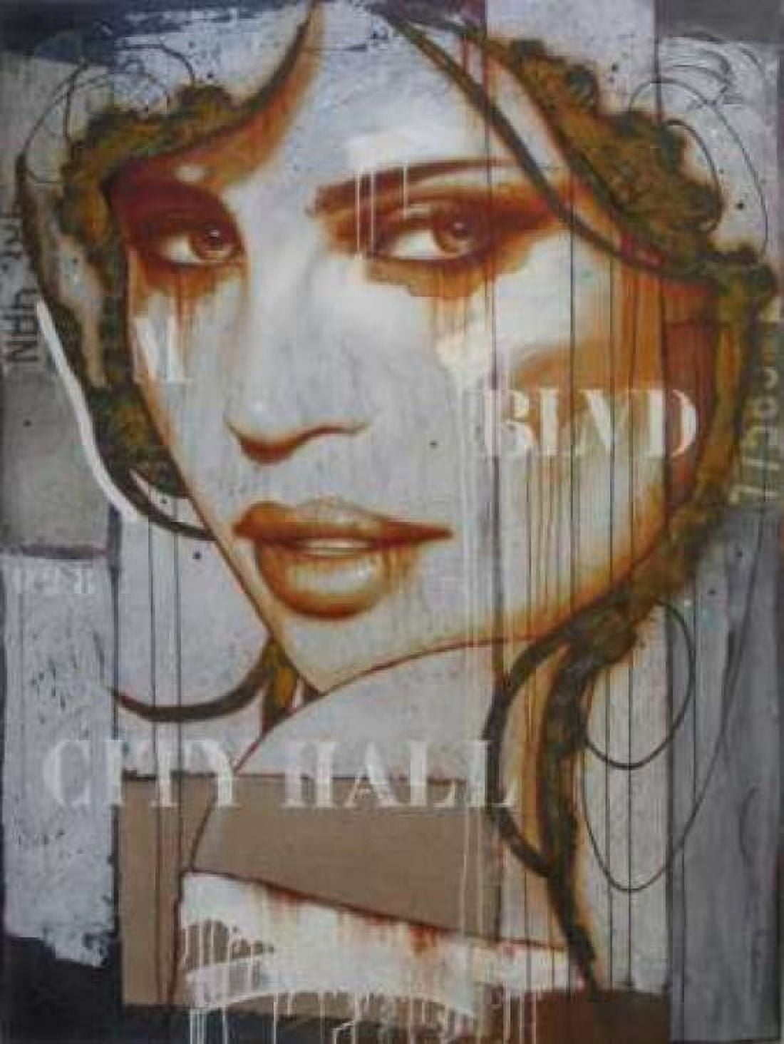 Crossing city Hall Canvas Art - Hans Jochem (22 x 28)