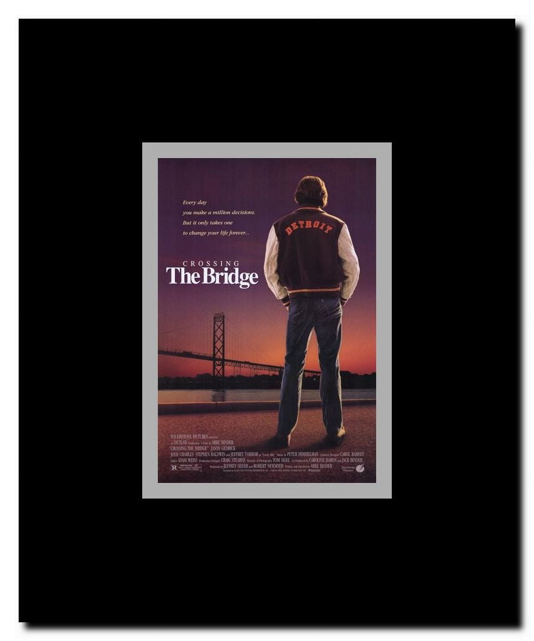 Crossing the Bridge Framed Movie Poster