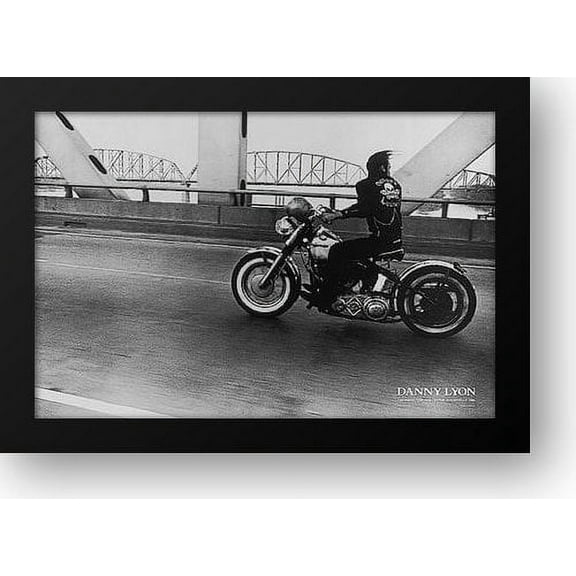 Crossing the Ohio River 34x24 Framed Art Print by Lyon, Danny