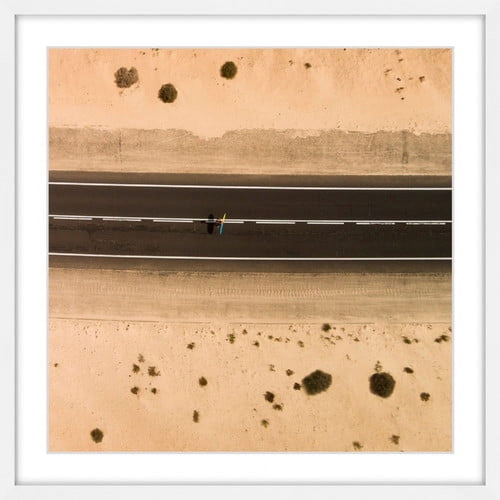 "Crossing the Road" Framed Painting Print