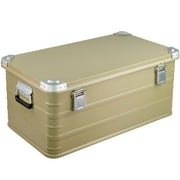 Crossover Aluminum Overland Storage, Trunk, Metal Cargo Case, Storage Box 95L Large, Tan