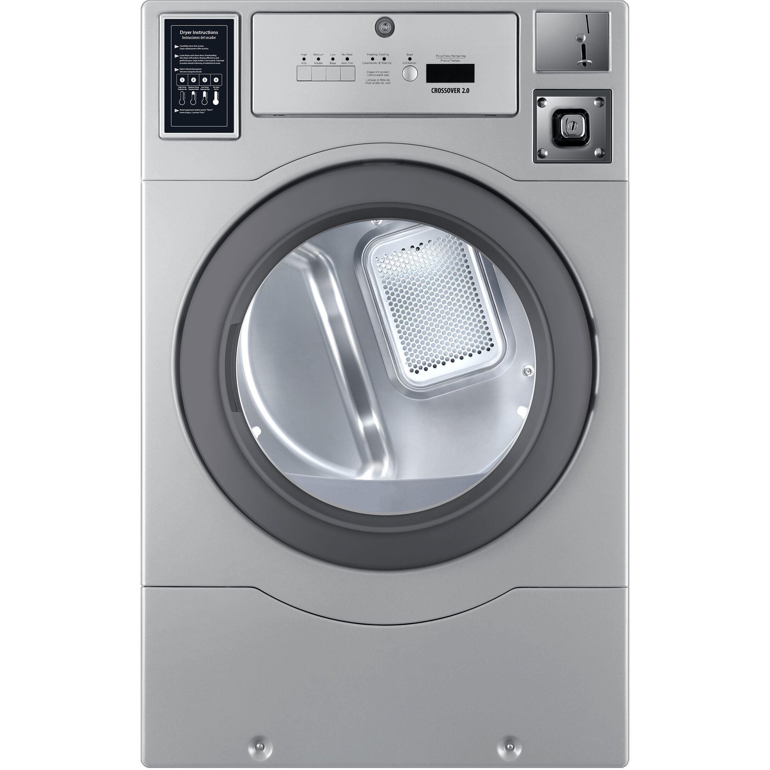 Crossover 2.0 Coin-Operated Gas Dryer with Top Controls, GDRYER