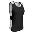 thumbnail image 1 of Crossover Reversible Basketball Jersey, Women's Medium, Black and White, 1 of 1