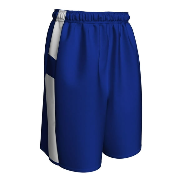Crossover Reversible Basketball Shorts, Men's X-Large, Royal and White