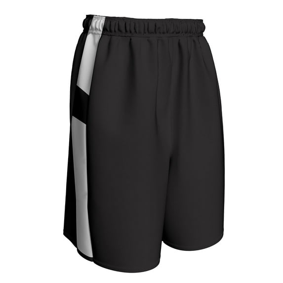 Crossover Reversible Basketball Shorts, Women's Medium, Black and White
