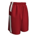 thumbnail image 1 of Crossover Reversible Basketball Shorts, Women's Medium, Scarlet and White, 1 of 1