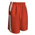 thumbnail image 1 of Crossover Reversible Basketball Shorts, Youth Large, Orange and White, 1 of 1