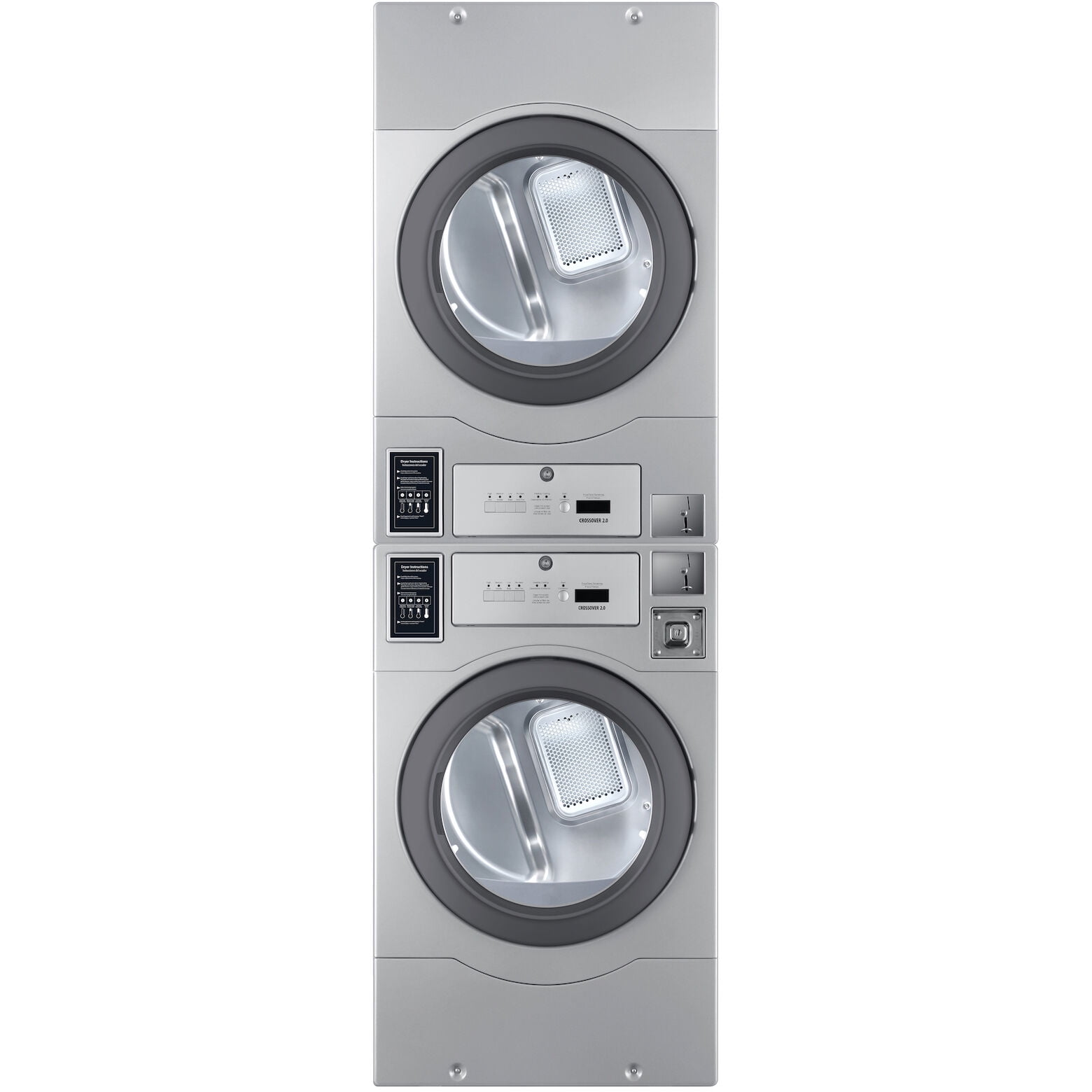 Crossover 2.0 Coin-Operated Gas Dryer Stack, GDRYERSTACK