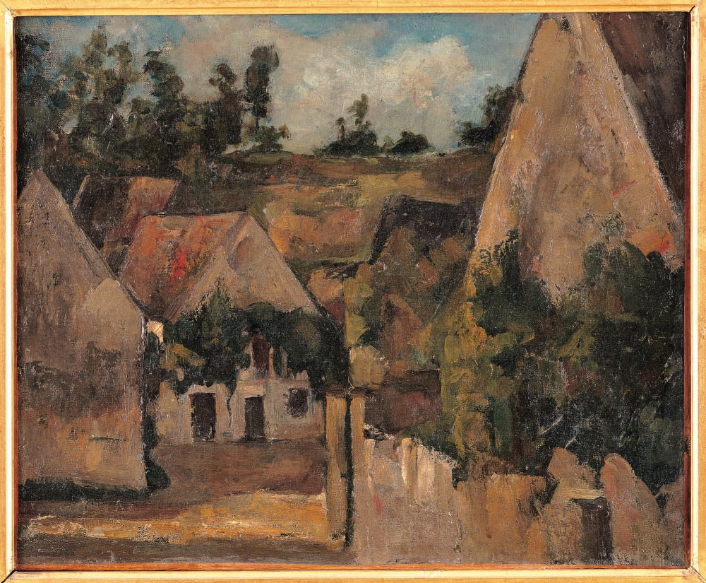 Crossroad Of The Rue Rmy Canvas Art - (36 x 24)