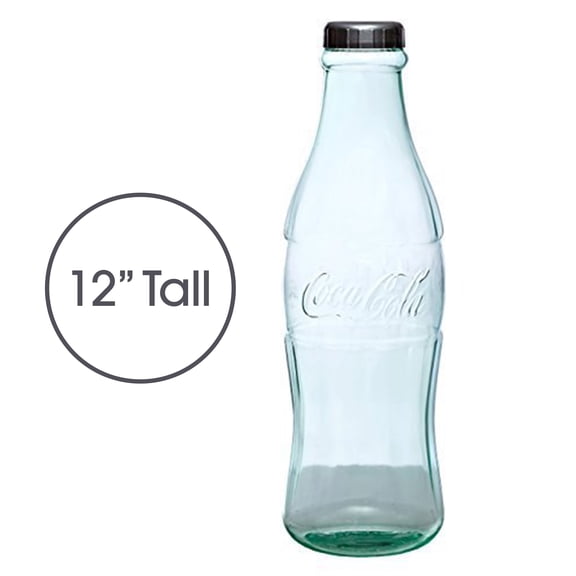 Coca-Cola Coke 12 Inch Bottle Bank for Storing and Saving Coins