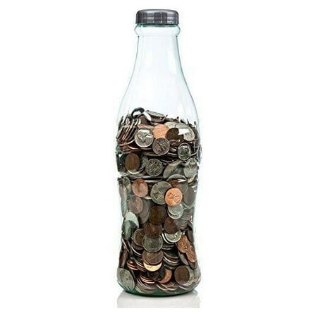 Crossroads Clear Plastic Money Jar