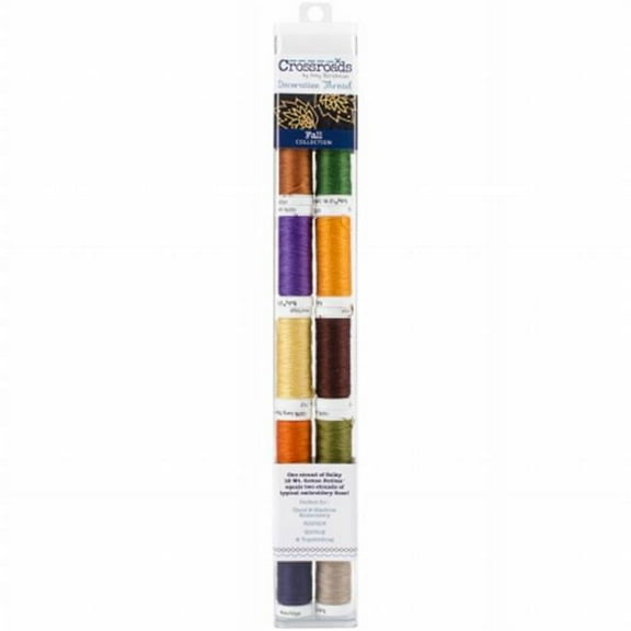 Crossroads Sulky Cotton Petites 12 Weight 10/Pkg - Fall Collection