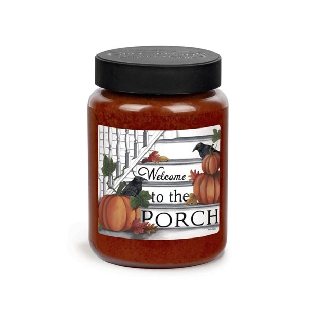 Crossroads to The Porch Jar Candle, Pumpkin Spice, 26Ounce, Paraffin Wax‚Ä¶